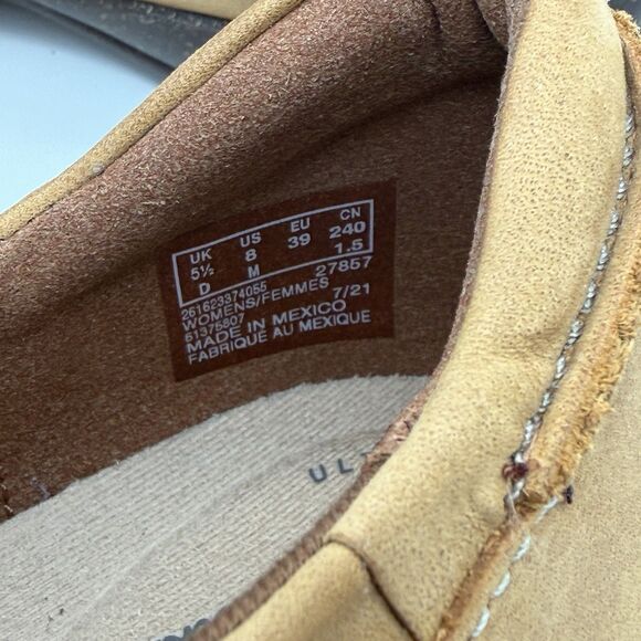 Clarks Roseville Dot Tan Leather Slip On Loafers Ultimate Comfort Women’s 8 - Picture 11 of 11